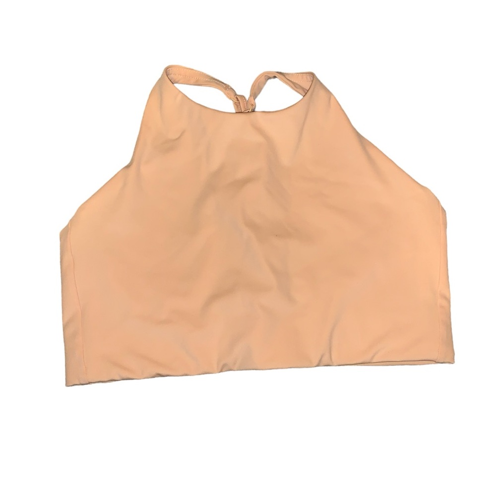 Girlfriend Collective Yellow Sports Bra Top size M